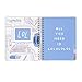 ban.do Design 2016-2017 Large 17 Month Agenda, I Am Very Busy, Ice Blue (60212)