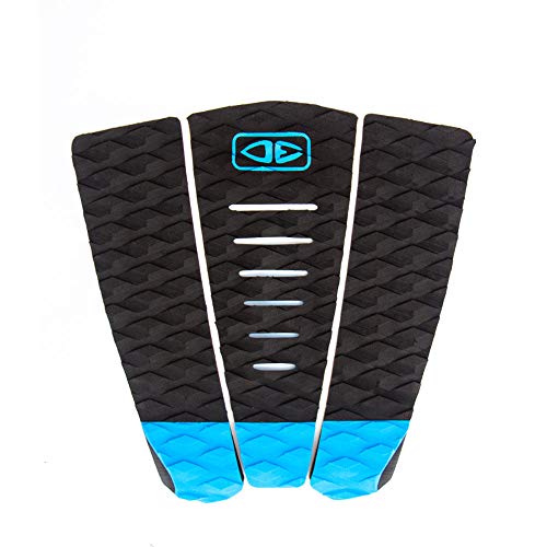 Ocean and Earth Simple Jack 3 Piece Tail Pad Traction Pad One Size Black/Blue
