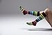 socks n socks-Women 5-Pairs Luxury Cotton Colorful Cool Fun Knee high Socks