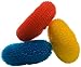 LOLA Plastic Mesh Scouring Pads - 3 Pack, 3.375