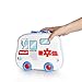 SainSmart Jr.. Kids Doctor Set 14 PCS, Pretend Medical Role Play with Portable Carry Case and Four Smooth Wheels