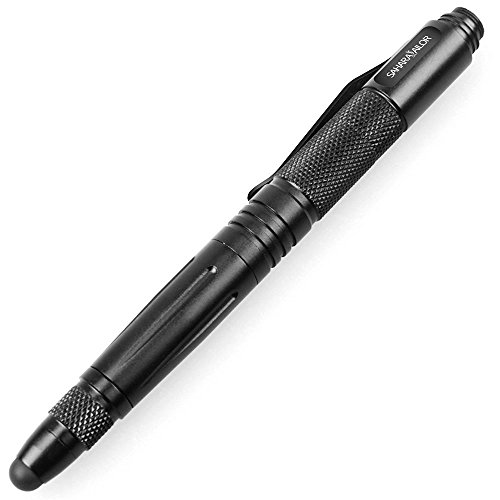 Tactical Pen, Sahara Sailor 6 in 1 Multi-functional Pen W Screen Touch Stylus Glass Breaker Bottle Opener