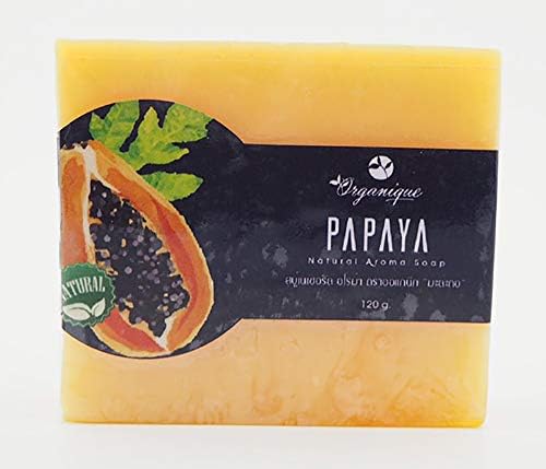 Papaya 100% Pure & Natural Aromatherapy Herbal Soap- 4.25 oz