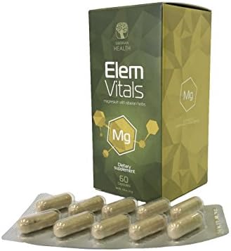 ELEMVITALS MAGNESIUM WITH SIBERIAN HERBS (60CAP) (VEGETARIAN CAP)