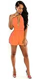 Rebecca Lujan Women's Floral Print Romper Playsuit Jumpsuit Summer Dress