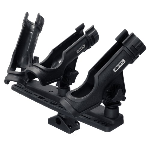 1 - Scotty Triple Rod Holder w/3 230 Power Lock Rod Holders