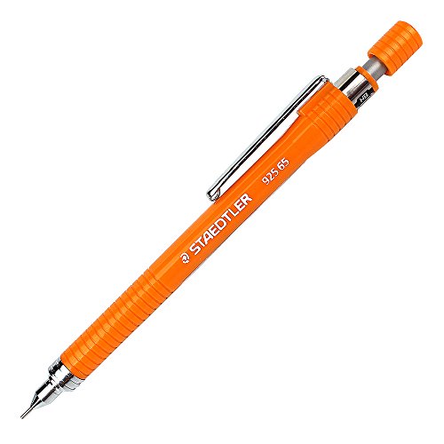 Staedtler Mechanical Pencil for Drafting Writing 925 65 Color Collection, 0.5 mm, (Carrot Orange)
