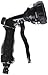 Spray Nozzle | Crenova HN-04 Garden Hose Nozzle Sprayer Water Gun 3/4 inch - 7 Spraying Patterns - High Pressure - Heavy Duty Metal - Pistol Grip Front Trigger - Designed for Car Washing, Garden/Lawn Watering, Room/Deck/Floor Cleaning, Pets