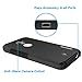 BLU R1 HD Case(Only fits the 2016 version), will NOT fit 2018 OMOTON High Impact Resistant Fully Protective Dual Layer Case with [Soft TPU Interior] [Durable PC Exterior] [Fashion Design], Black