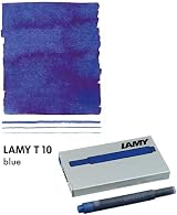 Lamy T10 Blue Ink Cartridges 5 Pack 1.4ml Fountain Pen Refills view 2