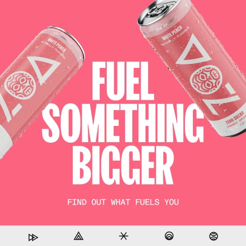 ZOA SugarFree Energy Drink Bundle 12 Fl Oz, (24 Pack) Healthy