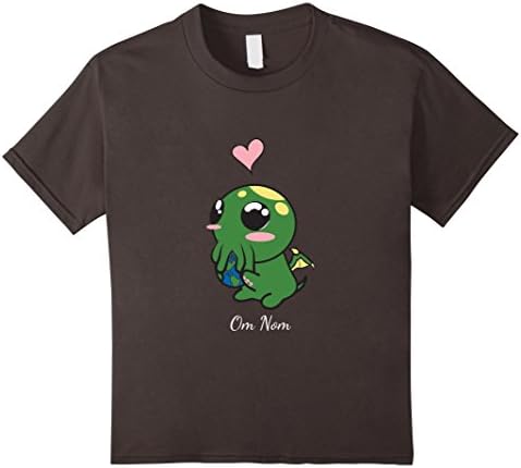 unisex-child Shirt Shaman Little Cthulhu 4 Asphalt