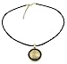 1000K' ways Designs Love Attraction Seal of Solomon Necklace, Leather, Adjustable
