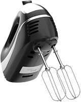 VonShef Hand Mixer Electric Whisk 5 Speeds 300W 2 Beaters 2 Hooks Balloon view 4
