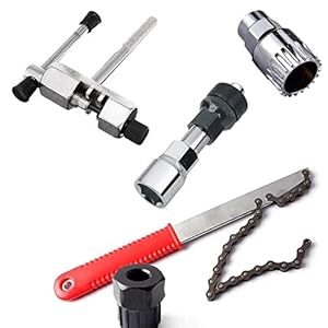 Sky-Welle Fiets reparatie 5-in-1 kettingklinknagel zwengeltrekker binnenlager tandwieltrekker cassettetrekker…