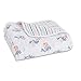 aden + anais Tea Collection Dream Blanket, 100% Cotton Muslin, 4 Layer lightweight and breathable, Large 47 X 47 inch, Fish Pond