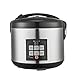 Tayama TRC-100 10 Cup Digital Rice Cooker, Black