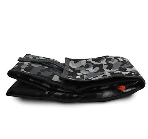 PackIt Freezable Lunch Bag with Zip Closure, Charcoal Camo - Thumbnail 4