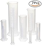 Graduated Measuring Cylinders, Set of 7