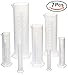 Graduated Measuring Cylinders, Set of 7 primary