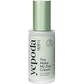Yepoda Make My Day Cream – Hydrating Daily Moisturizer with Cica, Nourishing Vegan Korean Face Cream for Radiant-Looking Skin, Suitable for All Skin Types, 1.69 fl oz