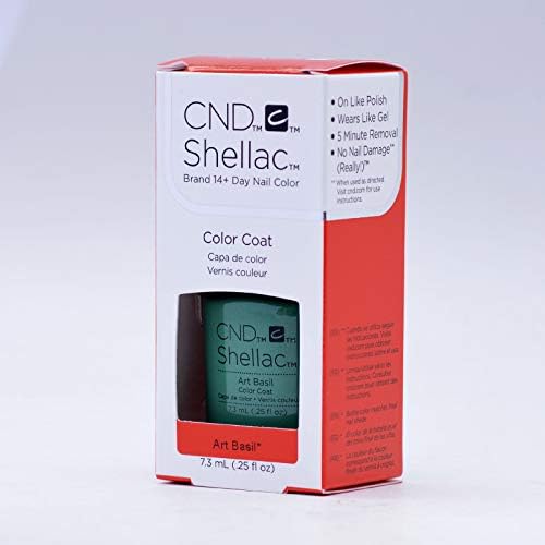 Hot New Color C N D Shellac UV LED Gel Nail Polish (Art Basil)