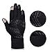 Vbiger Winter Gloves Touch Screen Gloves Outdoor Cycling Gloves For Men And Women(Black, L)