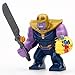 Super Heroes Avengers Infinity War Thanos Gold Plated Infinity Gauntlet with 24Pcs Power Stones Gems Building Blocks Figures decool0269 sy1099-2