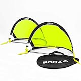 Forza Flash Pop Up Soccer Goal - Ultimate PRO Portable Soccer Goals with Carry Bag - Available in 2.5ft, 4ft & 6ft - [Net World Sports] (4ft)