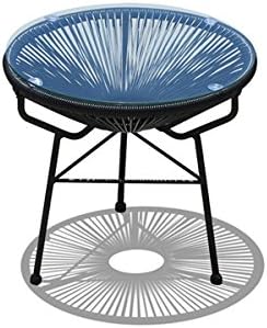 Harmonia Living Acapulco Side Table, Small, Jet Black
