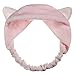 Mokde Mondge Cute Cat Ear Hair Band For Women Wash Face Makeup Running Sport, 5 Piece
