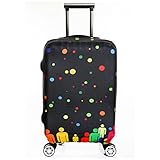 Fvstar Washable Luggage Cover,Spandex Suitcase Protective Bag,Dust Proof Cover