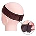 eBoot Velvet Wig Grip Extra Hold Wig Comfort Band Adjustable Head Hair Band (Brown)