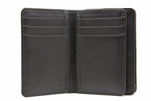 Genuine Calf Leather Card Case Holder Wallet Ryan with Gift Box (53-21)