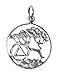 Alcoholics Anonymous Symbol Pendant, #460-5, Ster., AA Symbol with Tree of Life