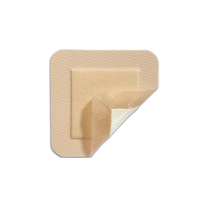 Mepilex Border Lite Silicone Foam Dressing 4" x 4" - Box of 5