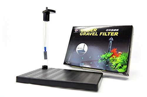 Under Gravel Filter 7.8"x5.5" Undergravel Filteration for Fish Tank Air Pump