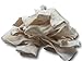 Natural & Roasted Rawhide Chips for Dogs Bulk Rawhide Dog Treats - 1LB & 3LB Bags (1 LB (Pack of 1), Beef)