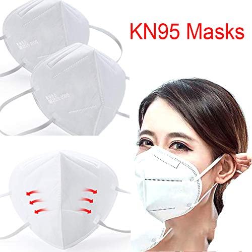 KN95 Dust Ma-sks with Free Adjustable Headgear N95 Ma-sk Reusable and Anti Pollution Mouth MA-SK PM 2.5(200pcs)