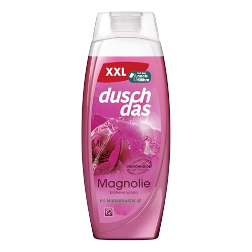 Duschdas Gel doccia Magnolie XXL Bagno doccia con formula profumata coccolata garantisce un inizio rinfrescante della giornata 450 ml