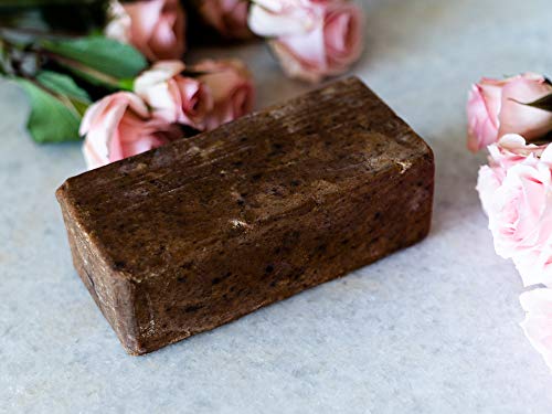 African Black Soap - Use as a Body and Face Wash - Melt the Bar to Make Liquid Soap or Shampoo - Contains Moisturizing Unrefined Shea Butter - 16 oz by Better Shea Butter - Thumbnail 5