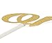 INNORU(TM) 1st First Birthday One Cake Topper Decoration Single Sided Gold Glitter
