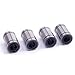 Cylewet 4Pcs LM8UU Linear Bearing 8mm Ball Bushing Linear Slide for 3D Printer 8mm x 15mm x 24mm (Pack of 4) CYT1005