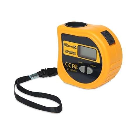 Ultra Precision X Ultrasonic Electronic Tape Measure - 1.3-59FT, Digital LCD Display - - Amazon.com