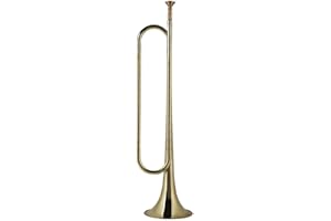 Brass Trumpet, Professional Sound Quality, Durable Construction, Wind Instrument, Music Instrument for School Band, Orchestra
