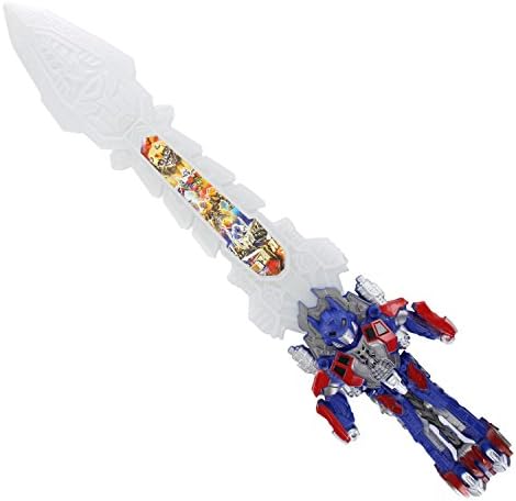 Transform Robot Space Sword with LED Light-Up Color Changing &amp; Sound Toy
