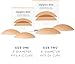 Nippies Nipple Covers for Women with Travel Case, Reusable Nipple Pasties with Skin-Safe Adhesive, Invisible Braless Solution under Clothing - Original Circle Covers, Caramel, Size 2 (Fits D+ Cups)