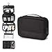 Birsppy GoPenguin Travel Toiletry Bag with Hanging Hook, Large Waterproof Makeup Bag Bathroom Foldable Dopp Kit with 4 Compartments, Sturdy Hook