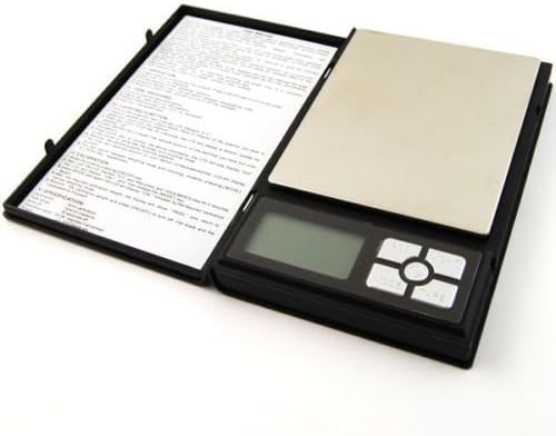 Zelenor Notebook Series Professional Digital Scale Jewellery etc. Weighing Scale 0.01g - 2000g Ultra Portable Looks Like a Pocket Diary Weighing Scale