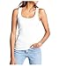Glamorstar Women's Tank Tops Stretch Round Neck Workout Exercise Yoga Vest Camisole